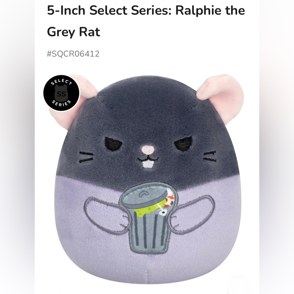 🐭 Ralphie 5’’ 🐭 🗑️